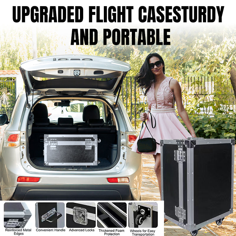 Adjustable Stand Selfie Photobooth Machine Shell iPad Photo Booth With LED Ring Light For Wedding Partys Events