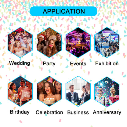 360 Photo Booth Backdrop for Party Event LED Lights Vogue Booth 360 Degree Video Camera Booth Enclosure Free Customize Logo for Events Weddings Parties