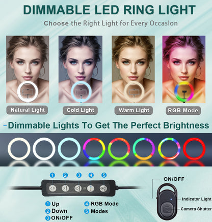 Portable 360 Photo Booth LED Glass Machine Camera Selfie Video Fill Light Booth Free Accessories Automatic Spin 360 Photobooth